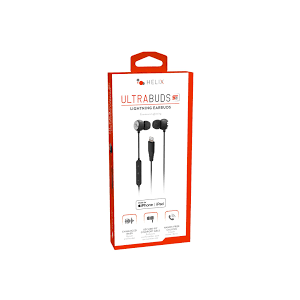Helix Lightning Earbuds Black