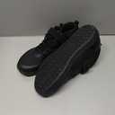 Mens MTB Mountain Bike SPD Cycling Shoes,Suitable Mountain Biking DH Enduro, Compatible All 2 Bolts Pedals,Black (7)