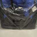 Reclining Stadium Seats with Back Support, Bleacher Seat Cushion, 24.5" Wide (Blue, L)