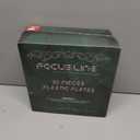 FOCUSLINE Silver Plastic Plates Set of 60, Disposable Plates with Silver Rim 30 Dinner Plates 10" and 30 Salad Dessert Appetizer Plate 7", Elegant Fancy Heavy Duty Wedding Party Plates