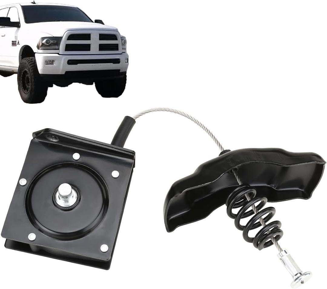 MITZONE Spare Tire Hoist Spare Tire Winch Carrier Compatible with 2002-2005 Dodge Ram 1500 2003-2012 Dodge Ram 2500 Ram 3500 Replace 924-538