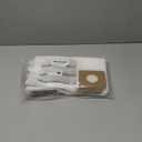 12 Pack 90667 Filter Bags, Type A Collection Bags Compatible with Shop-Vac 1-1.5 Gallon Wet/Dry Vacuum, All Around QAS60, Part# 9066700 9066733