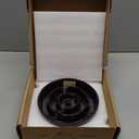 LE TAUCI Dog Bowls Slow Feeder Ceramic, 1.5 Cup Slow Feeding Bowl for Small and Medium Breed, Puzzle Dog Food Bowl for Fast Eater, Maze Purple