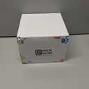 Ceramic Slow Feeder Bowl, Elevated CAT & Dog Slow Feeder, Wide-Mouth, PAW Design, Stylish Design, for Fast Eaters, Non Slip, Pets, Small & Medium Sized Breeds, (Green)