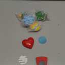 Gejoy St. Patrick's Day Easter Seasonal Soap Dispenser Magnetic Interchangeable Set - Ceramic Hand Soap Dispenser with 9 Seasonal Resin Ornaments & Magnetic Pads-Festive Bathroom & Kitchen Dec(Gold)