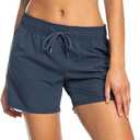 Roxy Women's Sea 5" Boardshorts (Medium, Indigo)