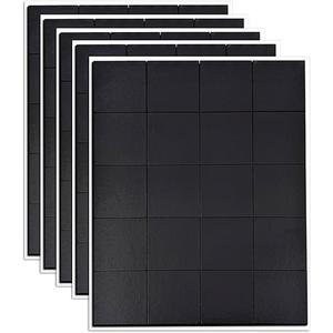 NEOCLICK Adhesive Magnetic Squares, 100 Pcs Flexible Sticky Magnetic Tape with Self Adhesive Backing, Small Easy to Peel & Stick Square Magnet Sheets for Crafts, Photos and Office, Each 20 x 20 x 2mm
