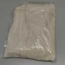 MIULEE Decorative Linen Check Throw Pillow Covers Neutral Farmhouse Vintage Christmas Pillow Covers 20x20 Set of 2 Boho Modern Home Decor for Sofa Couch Bedroom Cushion Natural Beige