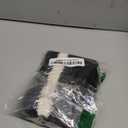 CuteBone Cardigan Striped Knitted Dog Sweater, Arctic Fleece Thermal Dog Winter Clothes for Small Dogs Boy Girl, V-Neck Pet Coat Cat Apparel,Black