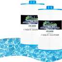 HANXER® C-8450 Spa Filter Cartridge Replaces for Filbur FC-3310, PCS50N, 100593, 3301-2261, 80501 Maax Spas/Coleman Spas, 50 sq.ft Hot Tub Filter, 2 Pack