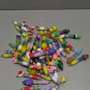 SZCECHRE 62Pcs Mini Multicolor Pens in One 4-in-1 Cute Pens Bulk, Ballpoint Pen for Birthdays and Parties, Fun Gifts Assorted Ink Kawaii Pen