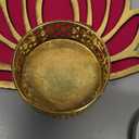 Handmade Tealight Candle Holders for Diwali Decoration,Home Decor Gifts Items/Diya for Home Office Pooja,Durga Puja Gift Sets (Lotus, Pack of 6)