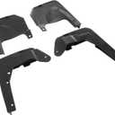 4X Flaps Splash Guards Mudguard Front Left Rear Right Heavy-Duty Black for Honda for Odyssey 2014-2017 V6 3.5L-Engine 08P00TK8100B 08P00-TK8-100B