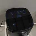 Tastee Ceramic Air Fryer, 8-in-1 Compact 5.5QT AirFryers, 450F Digital Airfryer Dehydrator with Smart Probe, 24 Presets One-touch Cooking, In-app Recipes with Window, Dishwasher-safe & Non-stick