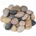 40 lbs Rocks for Outdoor Landscaping, 3"-4" Aquarium Rocks for Fish Tank, Natural Decorative Garden Stone for Plants, Flower Pots, Vase, Walkways, Yard