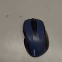 TECKNET Wireless Mouse, 2.4G Ergonomic Optical Mouse, Computer Mouse for Laptop, PC, Computer, Chromebook, Notebook, 6 Buttons, 24 Months Battery Life, 2600 DPI, 5 Adjustment Levels - Blue
