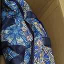 American Mahjong Tile Set with Blue Printed Carrying Bag, 166 Premium Tiles, 4 All-in-One Color Racks/Pushers, Mah Jongg Sets, Mahjong Game Set for Travel, Christmas, Birthday Gifts