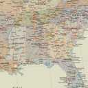 Swiftmaps World and USA Contemporary Premier 3D Two Wall Map Set (24x36 Laminated)