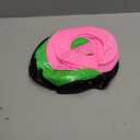 Leitee 10 Pcs Inflatable Witch Hat Ring Toss Game Set Carnival Pink and Green Inflatable Ring Toss for Witch Themed Birthday Party Decoration Indoors Outdoors