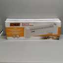 EZ-HEAT 1,500 Watt Baseboard Space Heater with Adjustable Thermostat, Dent-Proof End Panels, Overheat Protection, Tip-Over Switch, & Stay-Cool Body, CZ600