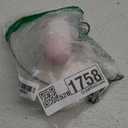 Fida Retractable Dog Leash for Small Breed up to 26 lbs, 16 ft Pet Walking Leash with Dispenser and Poop Bags, Anti-Slip Handle, Reflective Strong Nylon Tape, One-Handed Brake (S, White & Pink)