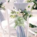 2 x Green 8 PCS Large Pull Bows,Bow for Gift Wrapping,6 inches, Wrapping Christmas, Party Birthday Gift Wedding, Valentine's Day Decorations for Boxes or Flowers