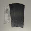 Acrylic Riser Display Stand, Black 4 Tier Cupcake Stand Display Risers Shelf Perfume Cologne Organizer Compatible with Funko Pop Food Dessert Makeup Skincare Cosmetics Lotion Organizer (1 PACK)