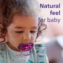 Philips Avent Ultra Air Pacifier - 4 x Light, Breathable Baby Pacifiers for Babies Aged 18 Months Plus, BPA Free with Sterilizer Carry Case, SCF349/23