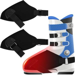 2 Pairs - Ski Boot Covers, Ski Boot Covers for Warmth, Ski Boot Warmer, Ski Boot Cover for Keep Your Feet Dry and Warm, Winter Sport Accessory, Ski Present, Skiing Accessories for Skiers (Large)
