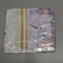 Horaldaily Ramadan Tablecloth 60×120 Inch Rectangular, Pink and Gold Moon Star Eid Mubarak Table Cloth, Ramadan Mubarak Washable Seasonal Table Cover for Party Picnic Dinner Decor