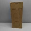 3 Pack Clear Hammered Bell Shade Glass Lamp Shade Replacement for Lighting Fixture, 5.9"W x 5"H, 1-5/8 Inch Fitter, Water Ripple Glass Globe Cover