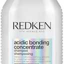 Redken Acidic Bonding Concentrate Shampoo For Damaged Hair Repair - Strengthens and Repairs Weak and Brittle Hair, Sulfate-Free, With Citric Acid