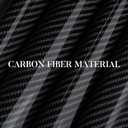 Carbon Fiber Steering Wheel Cover, Snap on Car Steering Wheel Cover Set Accessories 3pcs Wrap Grip Non Slip Protector Universal Glossy, Black