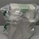 Obstnny Slim Plastic Trash Can for Narrow Spaces at Home or Office, 14L Capacity