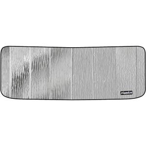 Windshield Sun Shade for Kenworth T Series/C Series/W Series1981-2024,Front Window Sunshade Shield,2-in-1 Reflective Sun Shade,Silver for Summer, Black for Winter