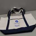 Canvas Tote Bag with External Pocket  Pack of 2