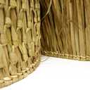 Forever Bamboo Mexican Palm Thatch Roof Runner Roll Tiki Hut Thatch Duck Boat Blinds Grass Palapa Thatch Roofing for Tiki Bar Huts 35 in H x 60 ft L