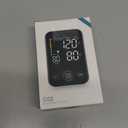 Blood Pressure Monitor Upper Arm Machine Accurate Adjustable BP Cuff Kit Led Backlit Display 2 Users 240 Sets Memory Includes Storage Bag Black