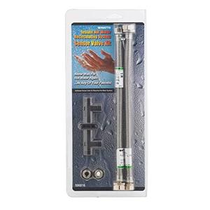 Watts Premier Replacement Sensor Valve Kit for 500800, 500805, HWRS-WH Watts Instant Hot Water Recirculation System, Two 12" Supply Lines, Two Reduced Fittings 1/2" FTP - 3/8" MPT, Two Mounting Screws (Packaging May Vary)