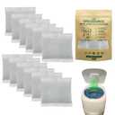 12 Pack Diaper Pail Carbon Refill FiltersPremium Charcoal Odor Absorbers Deodorizer for Playtex Diaper Genie Complete and Expressions Pail Ultimate Odor Control for Baby Nursery & More
