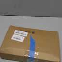 Spiareal 4 Pcs 35 Inch Christmas Village Accessories Christmas Village Fence Xmas Miniature Wood Decorative Garden Picket Fence with 4 Pcs 9.84 ft LED Light Dollhouse Landscape (Brown)