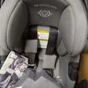 UPPAbaby Aria V2 Lightweight Infant Car Seat - Just Under 6 lbs - Base with Load Leg + Infant Insert + All-Weather FootCover Included - Direct Stroller Attachment - Greyson (Charcoal Mlange), manufacturing date Sep.01, 2025