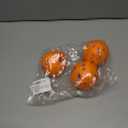 ALPI Chomp Ball - Durable Chew Toys for Dogs & Other Pets - Stimulating Dog Toys for Aggressive Chewers - Soft Dog Chews - 3-Pack, Orange