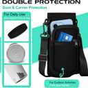 32oz Insulated Water Bottle with straw & Spout Lids Keep Cold 48H Hot 24H, Large Water Flask Bottle with Shoulder Carrier Bag, Paracord Handle & Boot for Gym, Workout & Beach