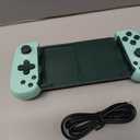 arVin Mobile Gaming Controller for Android, iOS with Phone CASE Support, Wireless Gamepad for iPhone/iPad/Samsung/Tablet/Switch/PS4/PC - Play Xbox Cloud Gaming/PS Remote Play/Steam Link/GeForce Now (Standard Version(D6), Green)