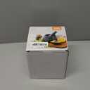 Fasolahome Heavy Duty Mortar and Pestle, Natural Marble Mortar and Pestle Set, Spice Herb Grinder Make Fresh Guacamole, Salsa, Pesto, Stone Grinder Bowl, 1.5 Cup