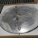 35" x 35" LED Bathroom Mirror with Lights, Round Black Frame Embedded Light Strip Design Modern Vanity Mirror, 3 Light Color Options & Dimmable & Anti-Fog, Ip54 Waterproof, CRI90