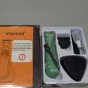 Sensitive Skin Personal Pubic Hair Trimmer for Women and Men, Electric Manscape/ Bikini Trimmer, Waterproof Groin Trimmer for Body Hair, with Light, Travel Size, 6 Precisions, with Charging Dock