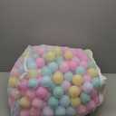 Amazon Basics BPA-Free Ball Pit Balls with Storage Bag, Crush-Proof Plastic for Toddlers Kids 12+ Months Play, 6 Pastel Colors, Pack of 400