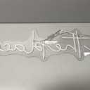 Large This Must Be The Place Neon Signs warm white Led Light Sign for Wall Decor for Bedroom, Bar, Cafe, Office, Cave